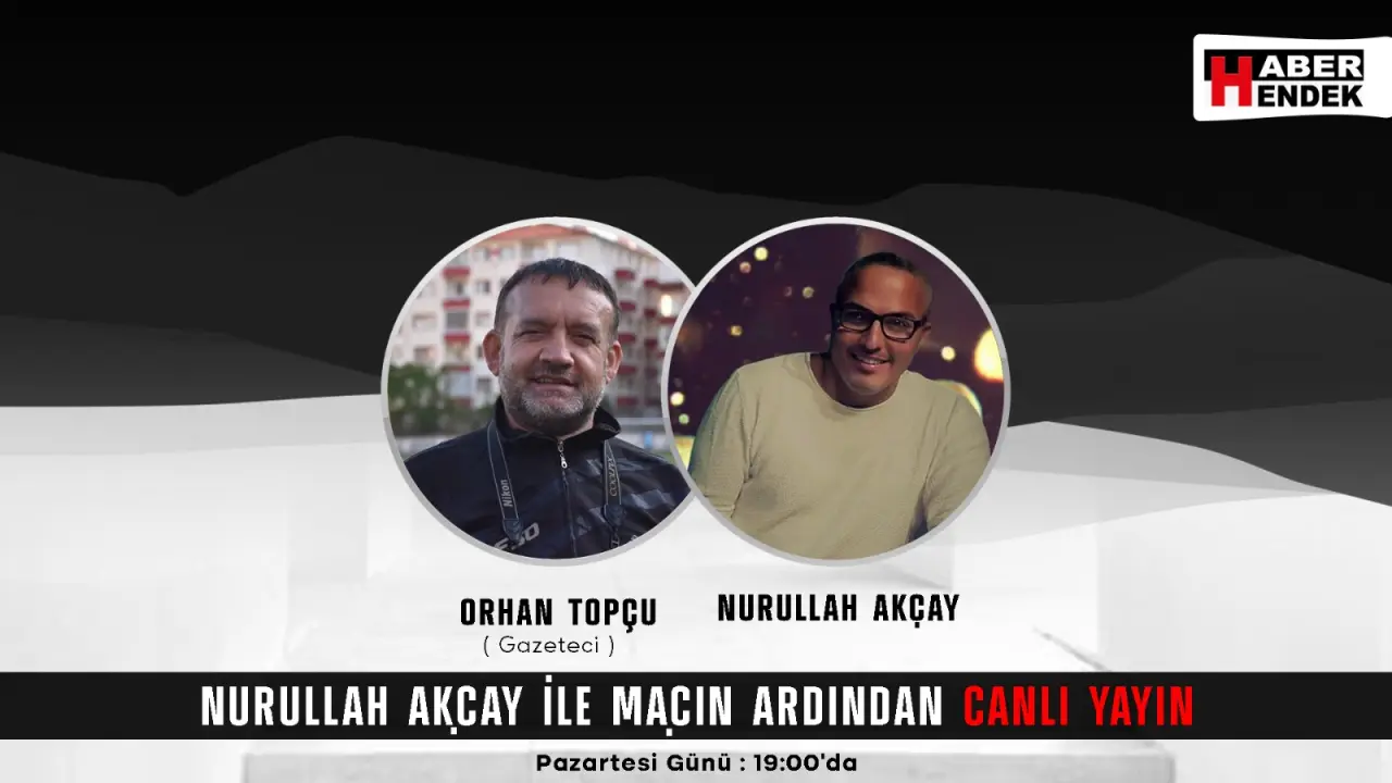 Haber: Topçu, Maçın Ardından Programın Konuğu Olacak - Öne Çıkan