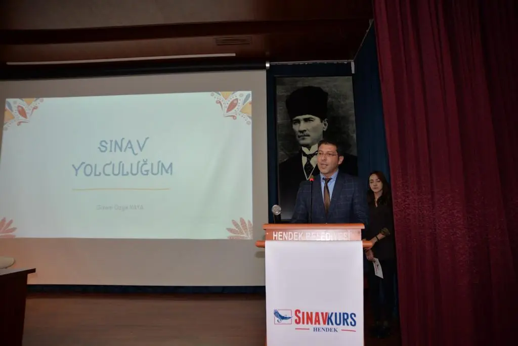 Haber: Hendek Sınav’dan Sınav Yolculuğum Konferansı - Galeri-1