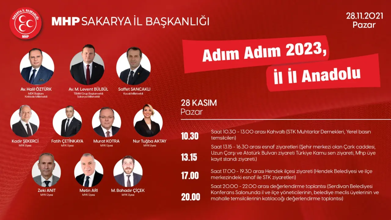 Haber: MHP’liler Pazar günü şehirde! - Öne Çıkan
