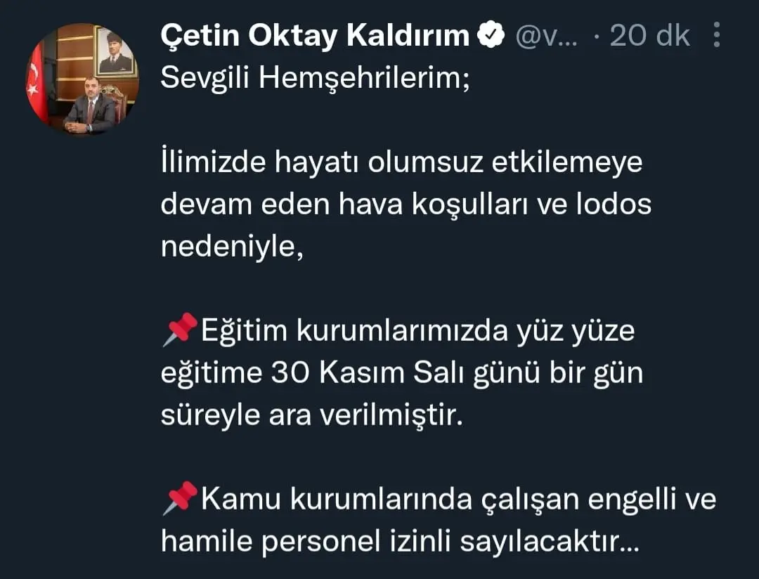 Haber: Okullar yarın tatil - Galeri-1