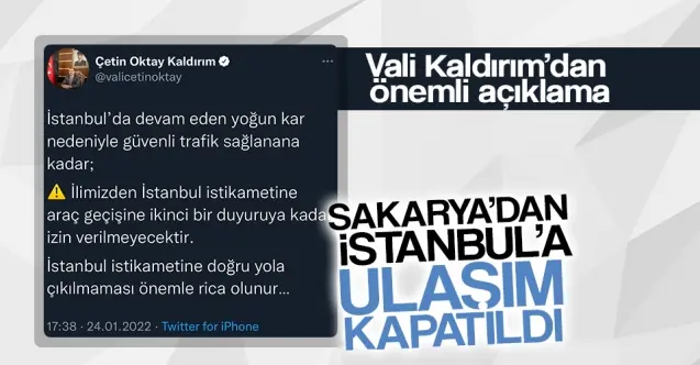 Haber: Vali Kaldırım'dan önemli açıklama - Öne Çıkan