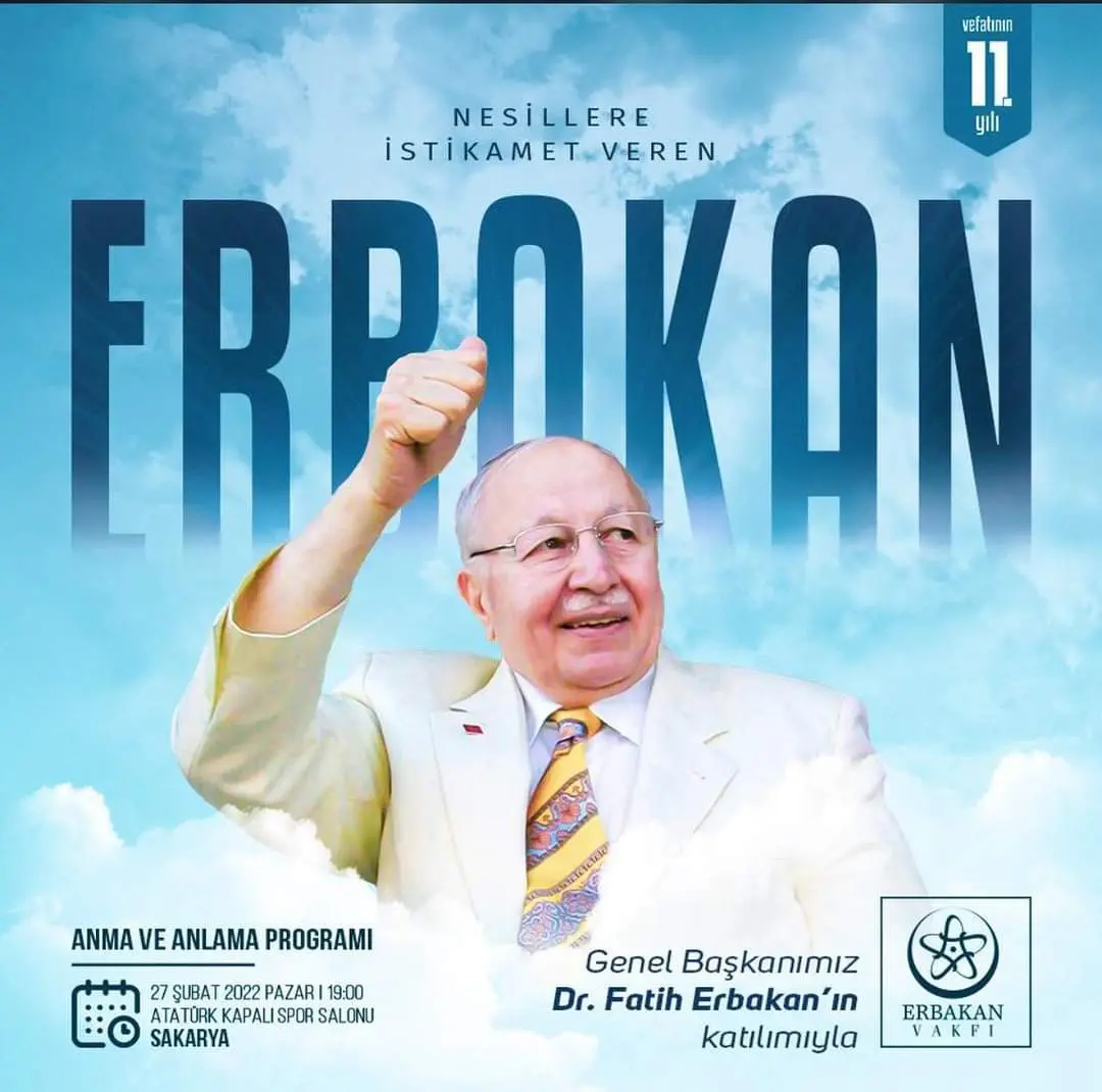 Haber: Erbakan’ı Anma programına Davet - Öne Çıkan