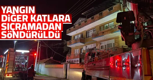 Haber: Hendek'te çatı katı yandı - Öne Çıkan