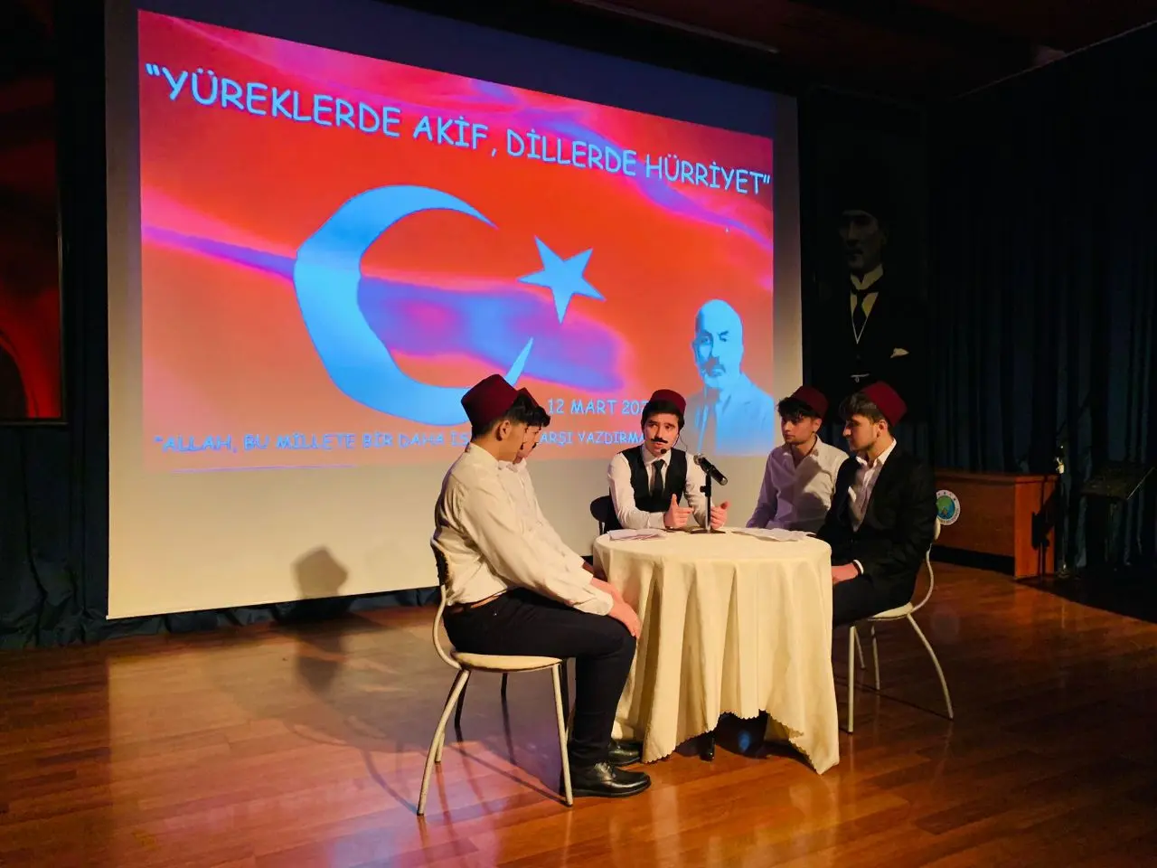 Haber: 12 Mart İstiklal Marşı´nın Kabulü Ve Mehmet Akif Ersoy´u Anma Günü Kutlandı - Galeri-2