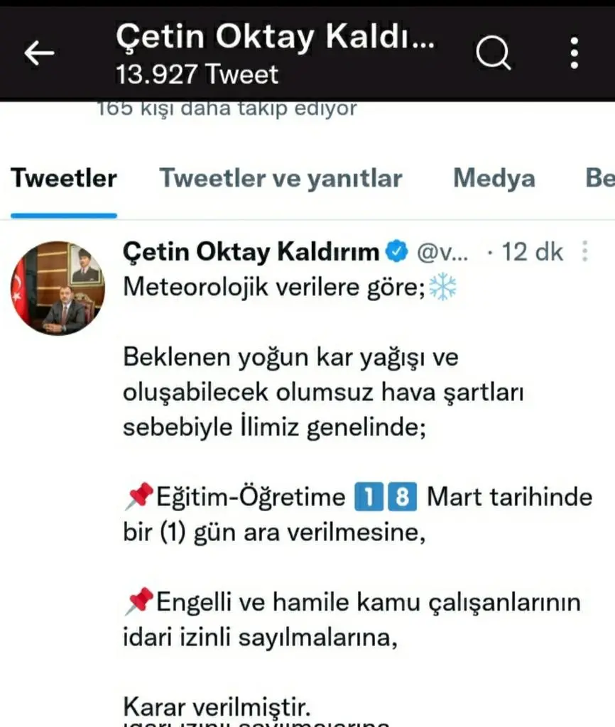 Haber: Okullar tatil edildi - Galeri-1