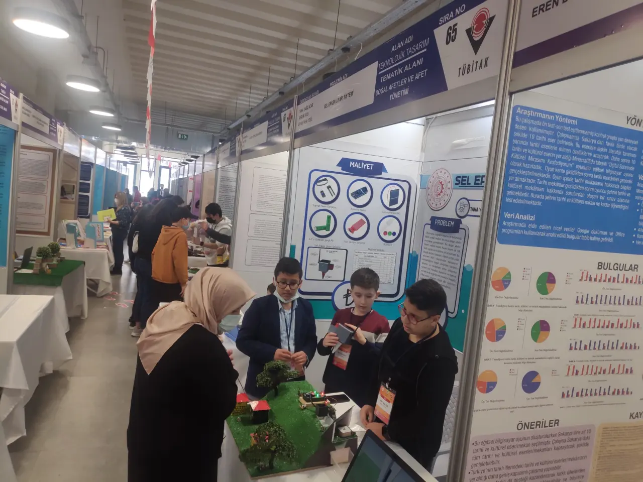 Haber: Ziya Gökalp Ortaokulu Tübitak Projesi Bölge Finalinde - Galeri-2
