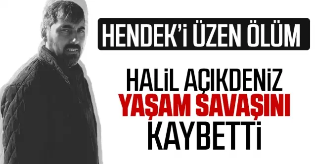 Haber: Hendek'i Üzen Ölüm - Öne Çıkan