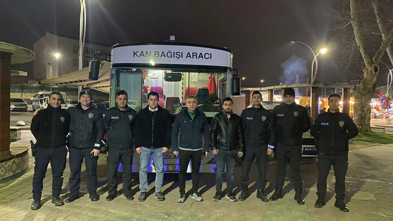 Haber: Hendek Emniyet Teşkilatından Kan Bağışı - Galeri-2
