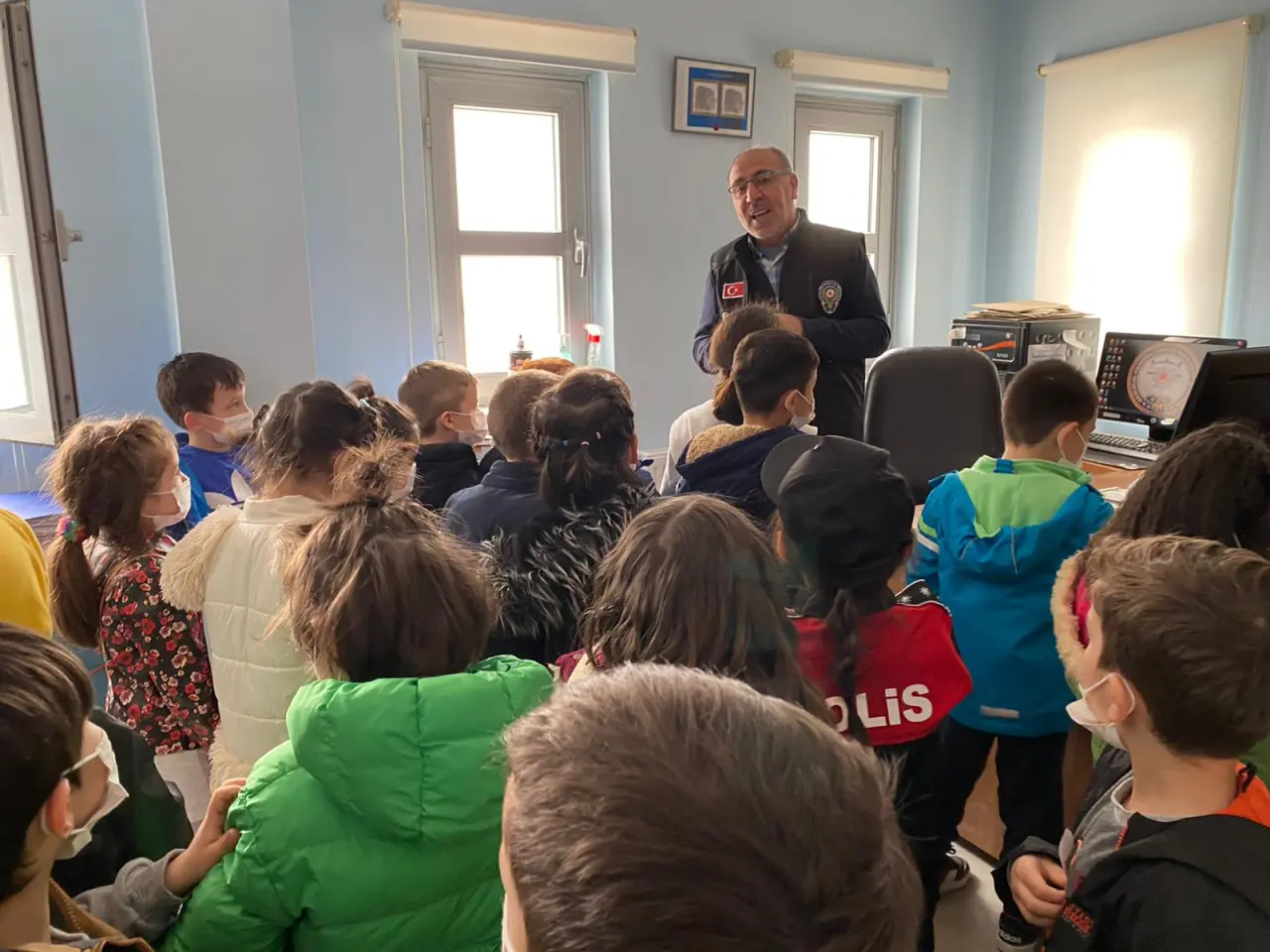 Haber: İmge Anaokulu Öğrencileri Polis Haftasında İlçe Emniyet Müdürlüğünü Ziyaret Etti - Galeri-3