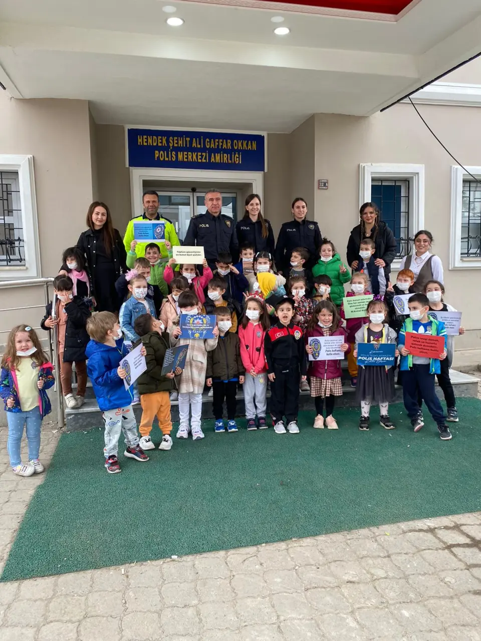 Haber: İmge Anaokulu Öğrencileri Polis Haftasında İlçe Emniyet Müdürlüğünü Ziyaret Etti - Galeri-1