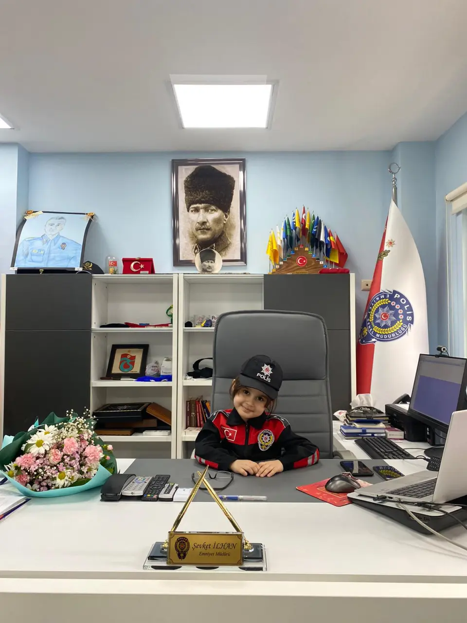 Haber: İmge Anaokulu Öğrencileri Polis Haftasında İlçe Emniyet Müdürlüğünü Ziyaret Etti - Galeri-2