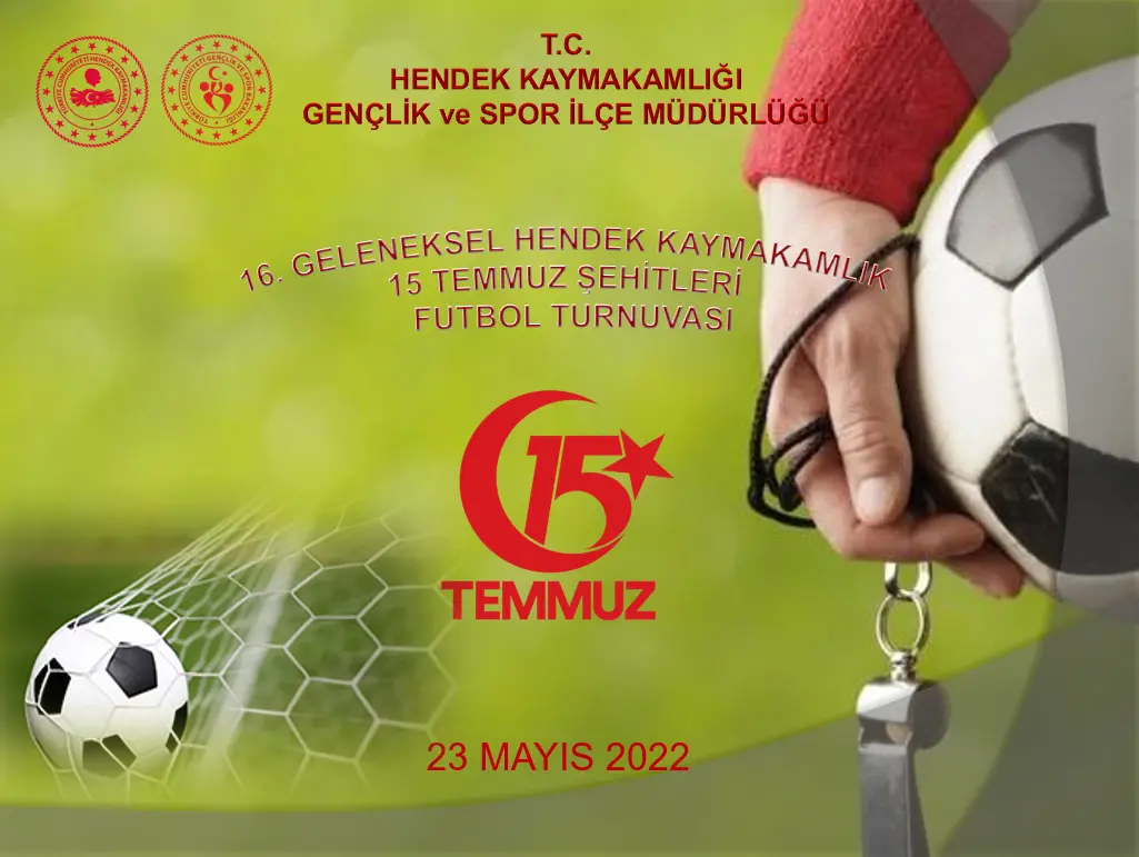 Haber: Kaymakamlık Futbol Turnuvası Mayıs'ta - Öne Çıkan
