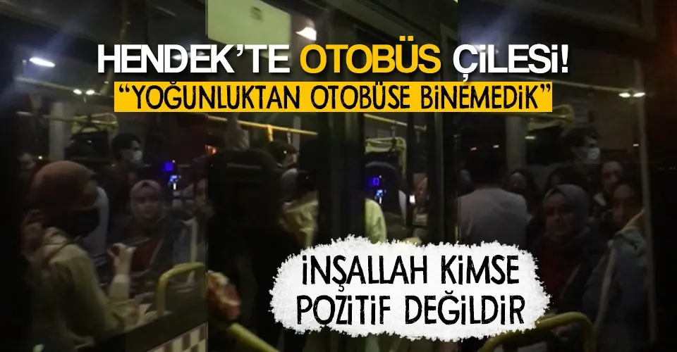 Haber: Hendek'te Otobüs Çilesi, Öğrenciler isyanda - Öne Çıkan