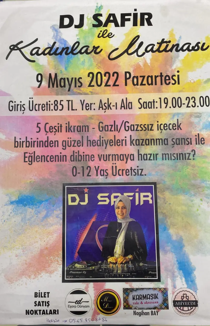 Haber: DJ Safir İle Kadınlar Matinesi - Öne Çıkan