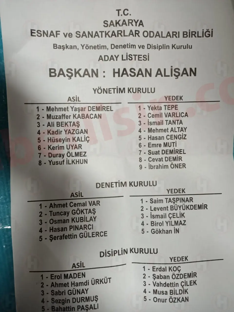 Haber: SESOB Başkanı Alişan Güven Tazeledi - Galeri-1