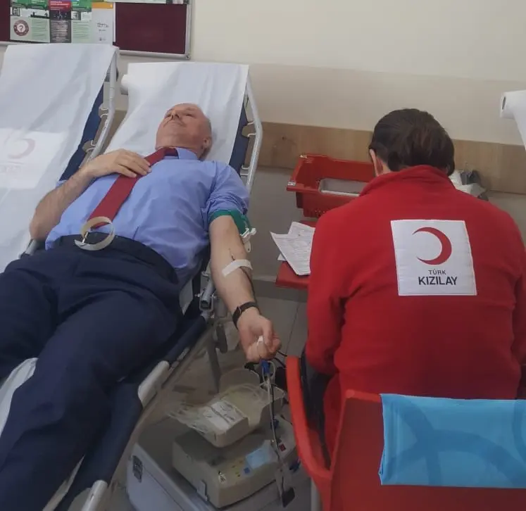Haber: Hendek İmam Hatip'ten Kan Bağışı - Galeri-2