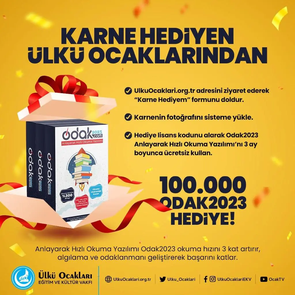 Haber: Öğrencilere Karne Hediyesi Ülkü Ocaklarından - Galeri-1