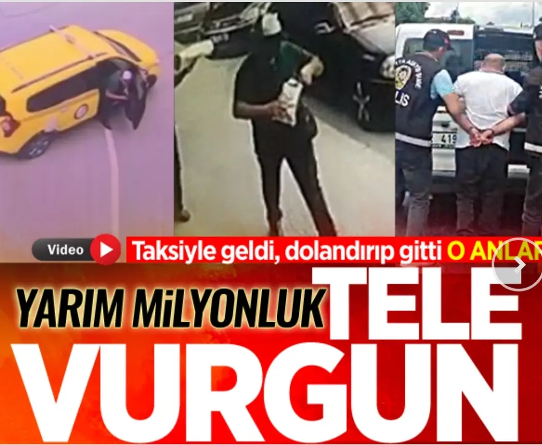 Haber: Hendek'te Yarım milyonluk Vurgun - Öne Çıkan