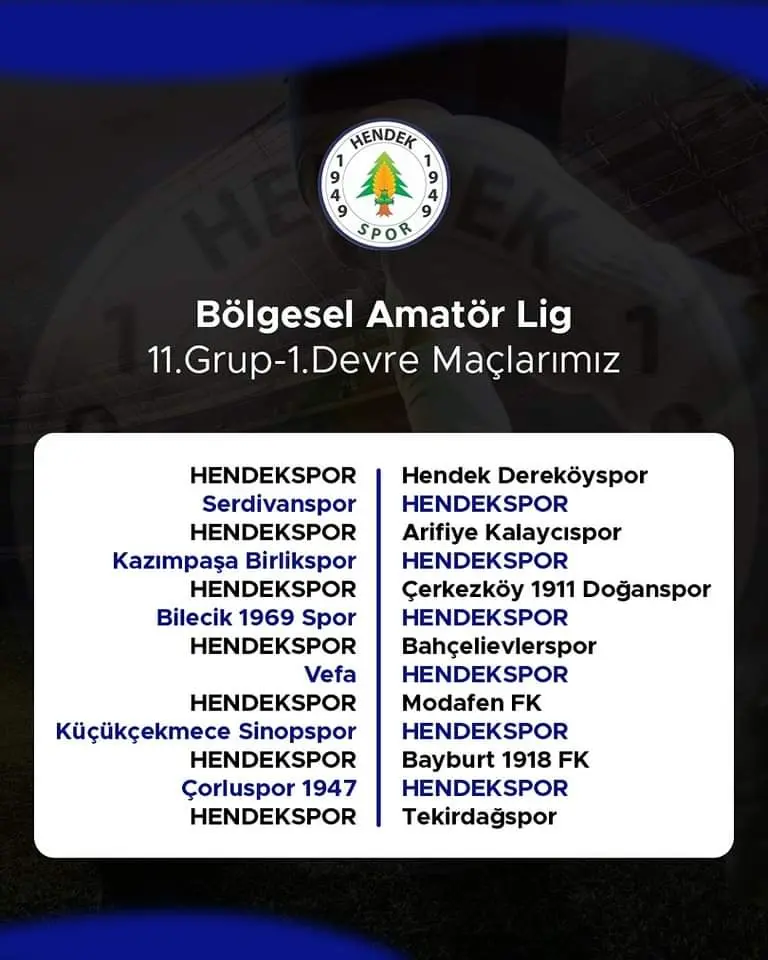 Haber: Bölgesel Amatör Lig 2022-2023 fikstürü belli oldu - Galeri-1