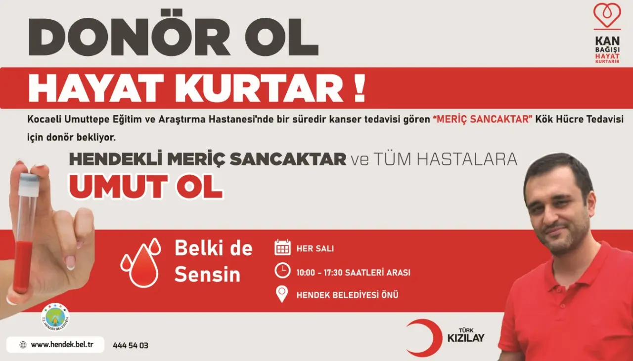 Haber: HAYDİ, HENDEK, KAN BAĞIŞINA - Öne Çıkan
