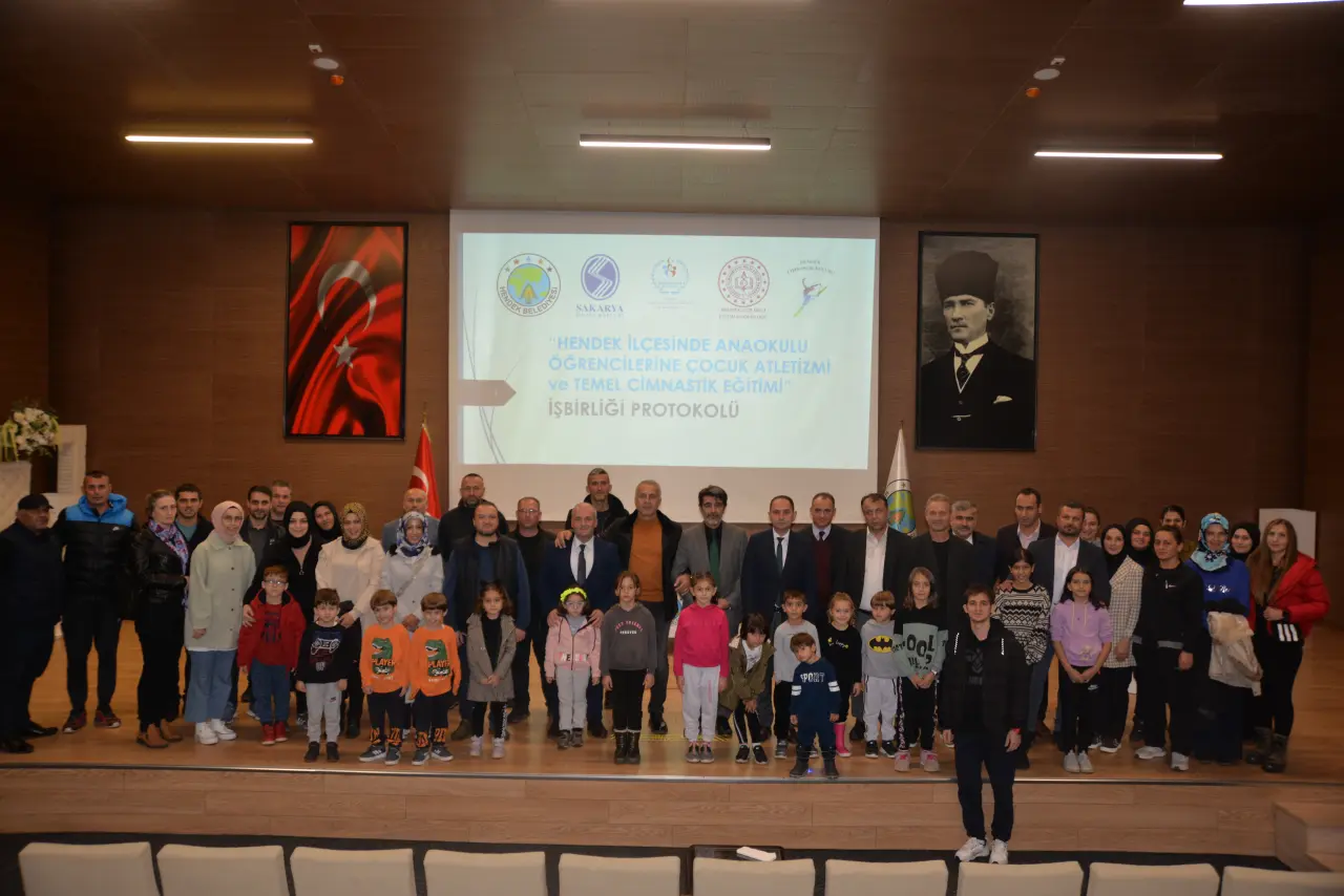 Haber: Çocuk Atletizmi Ve Temel Jimnastik Eğitimi Protokolü İmzalandı - Galeri-1