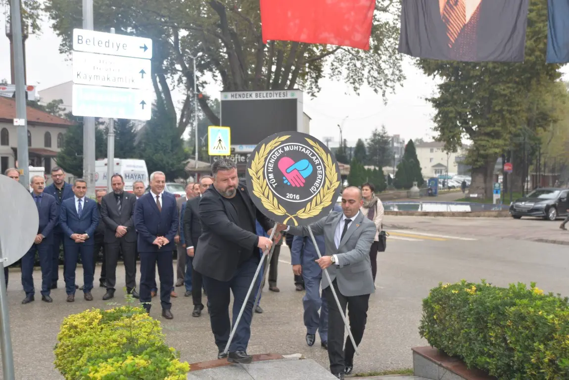 Haber: 19 Ekim Muhtarlar Günü Törenle Kutlandı - Galeri-1