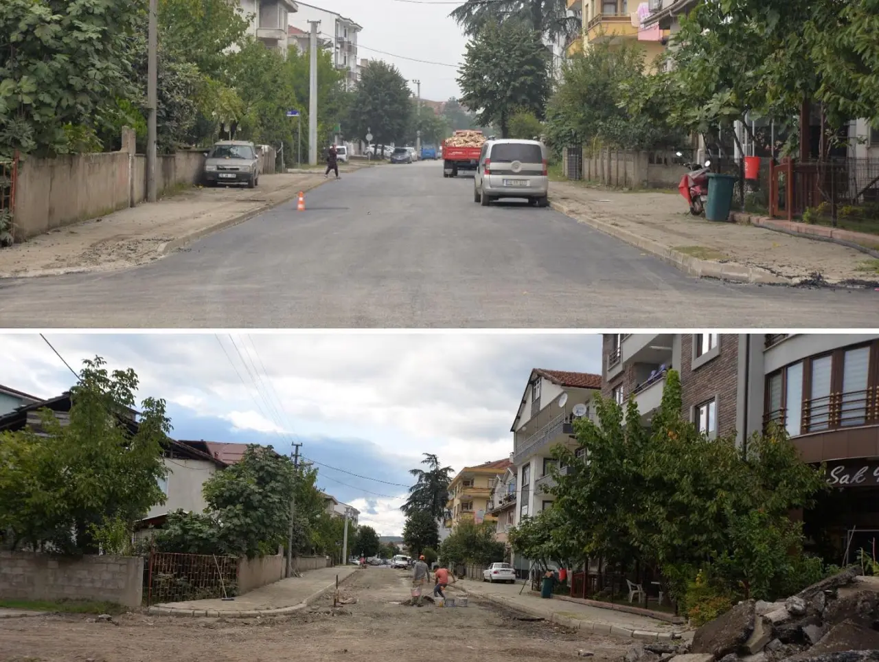 Haber: BİR SOKAK DAHA SICAK ASFALTLA BULUŞTU - Galeri-1
