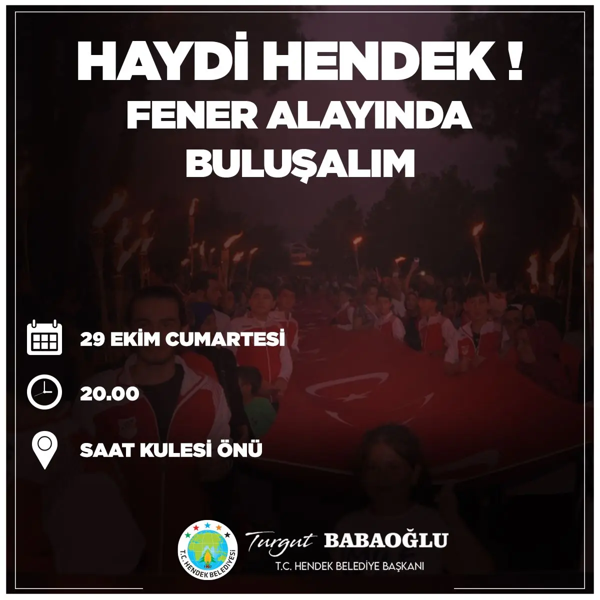 Haber: HAYDİ HENDEK FENER ALAYINA - Öne Çıkan