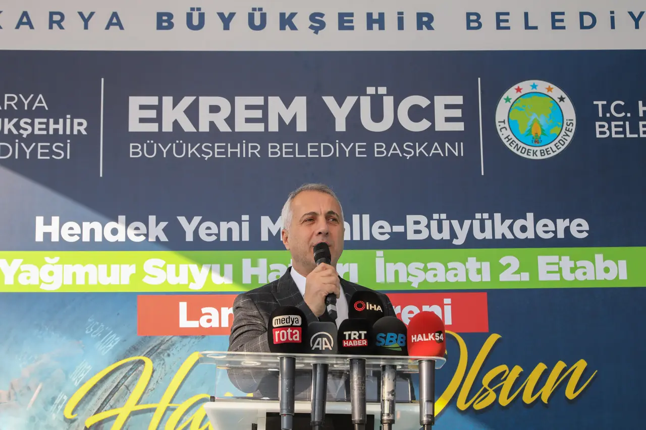 Haber: Hendek’te yeni projenin startı verildi: 100 yıllık projeler üretiyoruz - Galeri-3