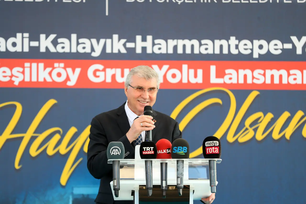 Haber: Başkan Yüce Hendek’te konuştu - Galeri-1