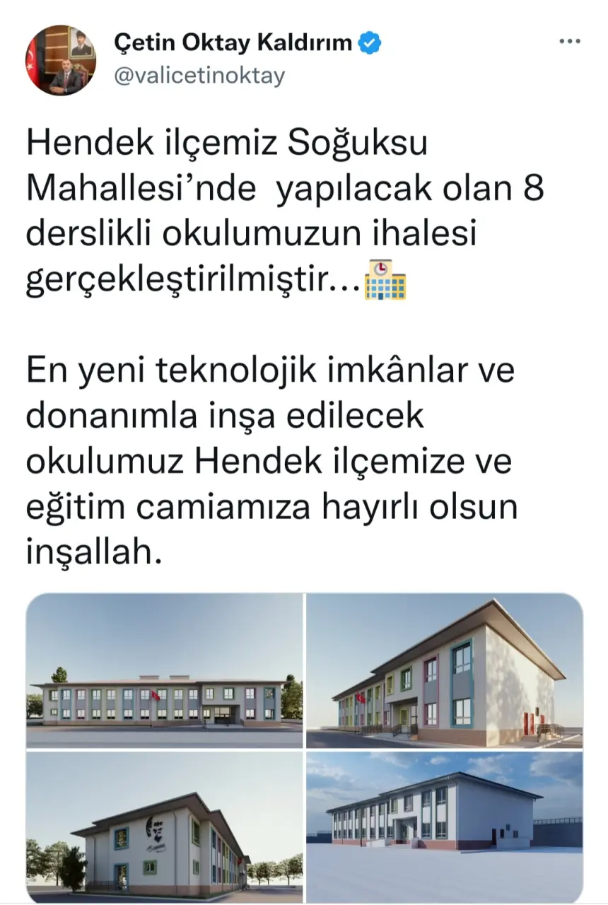 Haber: 8 derslikli okulun ihalesi gerçekleşti - Galeri-1