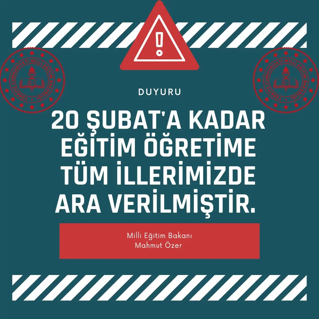 Haber: Okullarda tatil süresi uzatıldı - Galeri-1