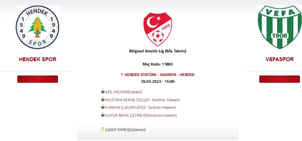 Haber: Hendekspor evinde Vefa’yı konuk edecek - Öne Çıkan