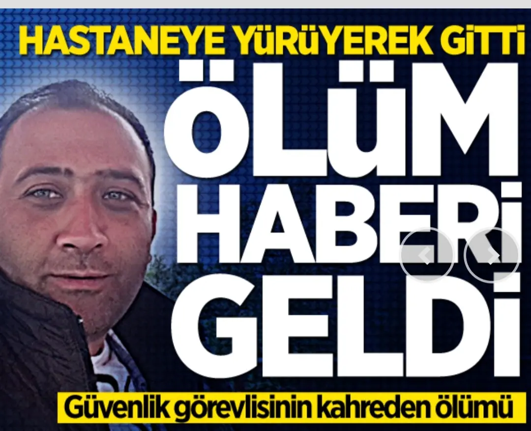 Haber: Güvenlik görevlisinin kahreden ölümü - Öne Çıkan