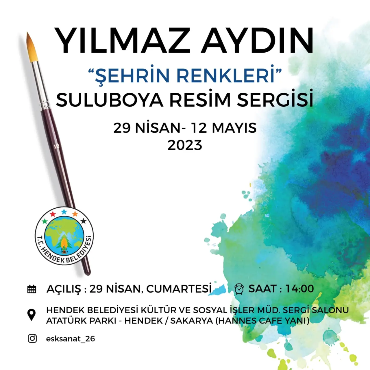 Haber: Şehrin Renkleri Resim Sergisine Davet - Öne Çıkan