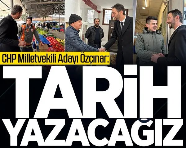 Haber: Özçınar; Tarih yazacağız - Öne Çıkan