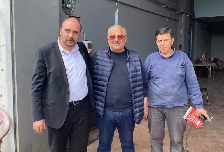 Haber: Güney, Esnaf ziyaretlerine devam ediyor - Galeri-2