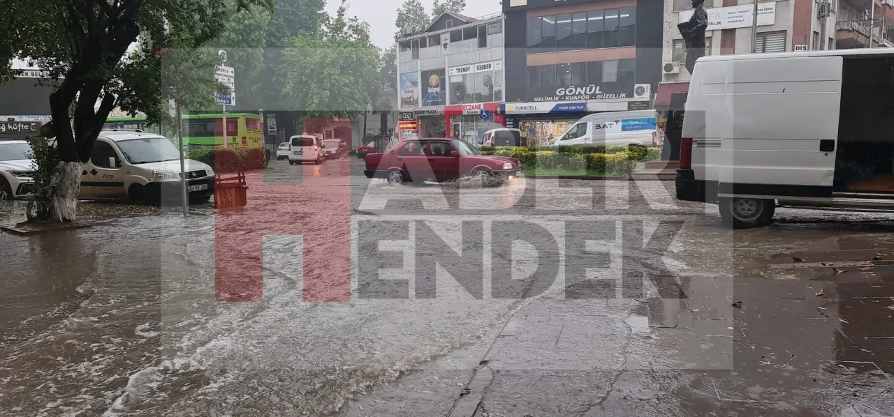 Haber: Yağmur Hendek’te Hayatı Felç Etti - Galeri-3