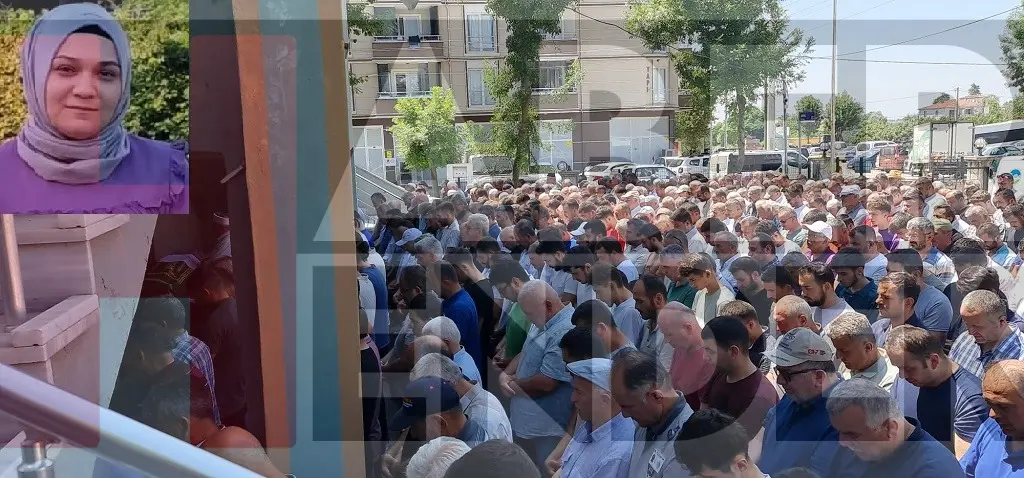 Haber: Üç Çocuk Annesi Dualarla Son Yolculuğuna uğurlandı - Galeri-1