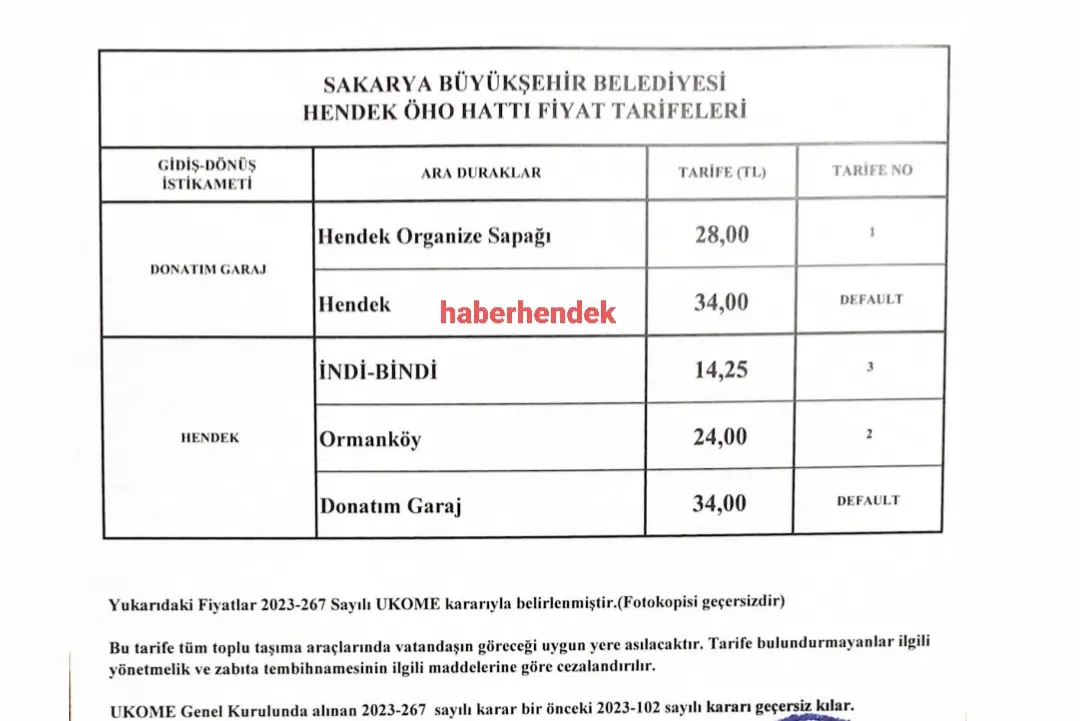 Haber: Ulaşıma Zam geldi - Galeri-1