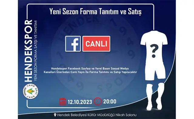 Hendekspor’dan Davet, Canlı Yayın