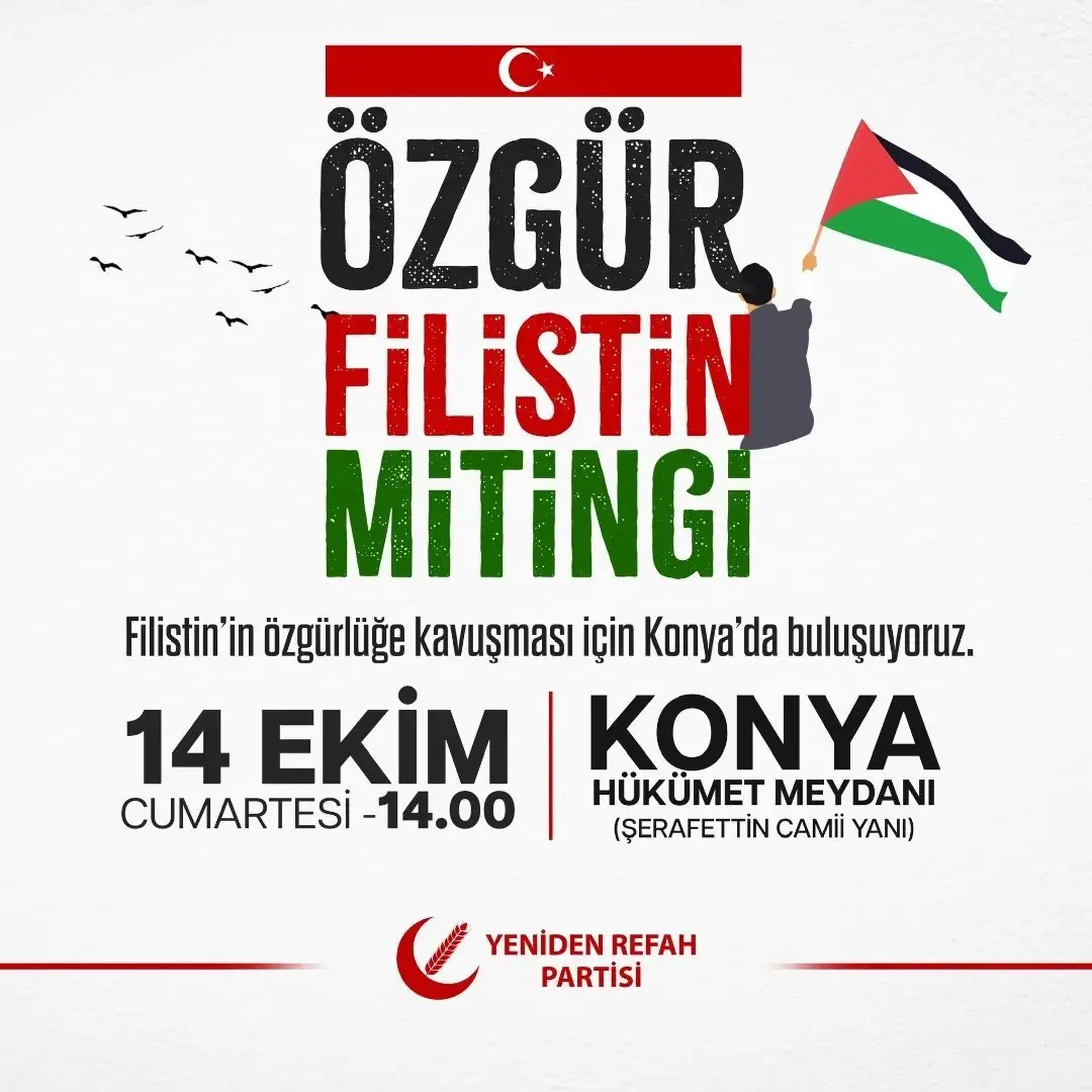Haber: Özgür Filistin Miting’ine Davet - Galeri-1