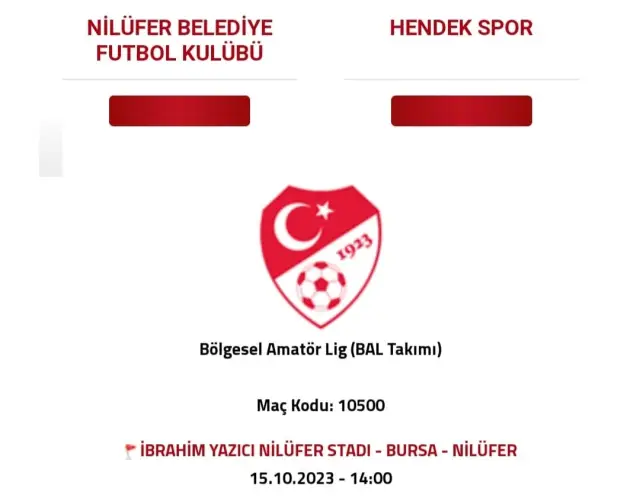 Hendekspor Maçının Hakemi belli oldu