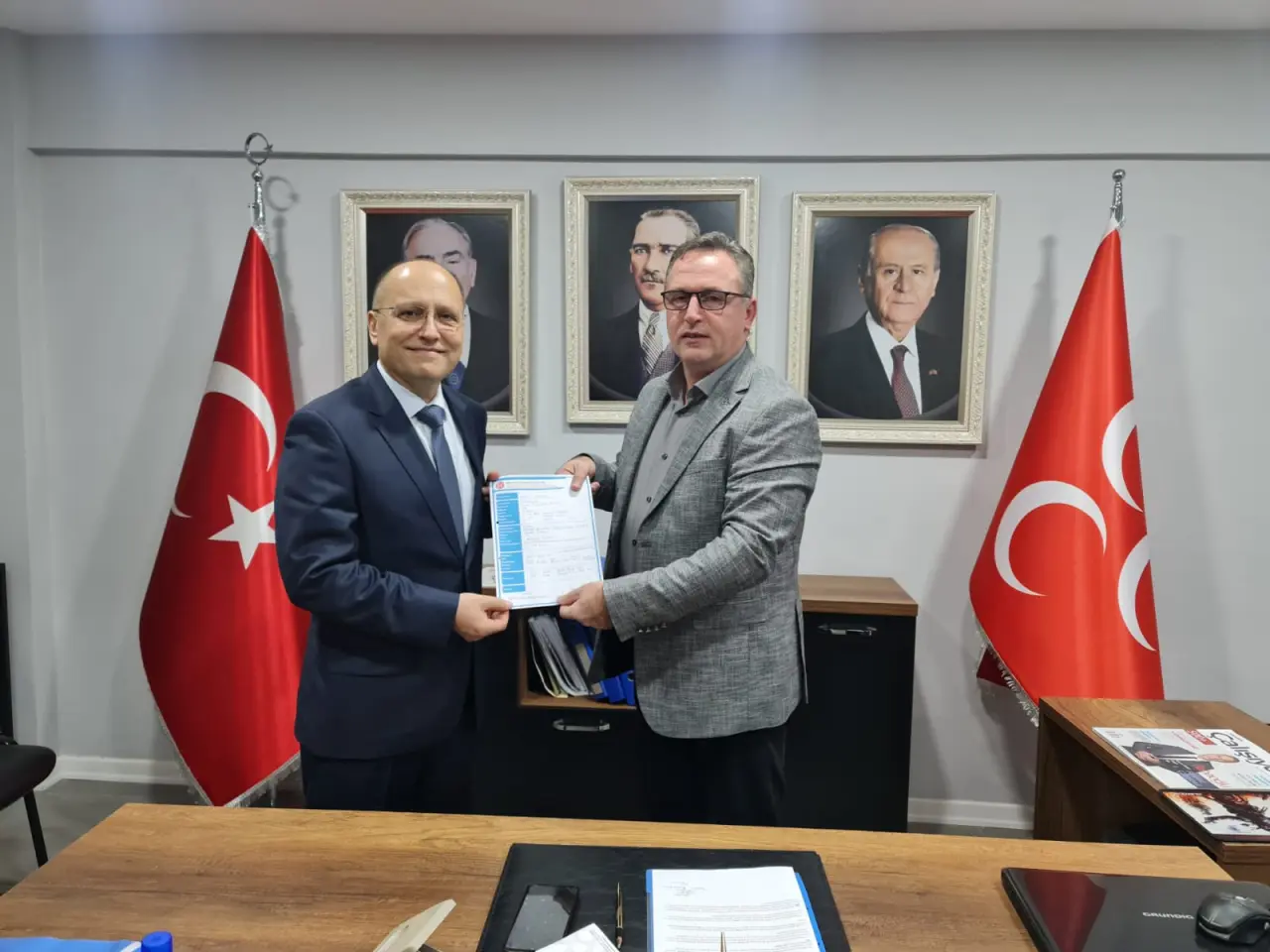Haber: MHP’de İlk Başvuruyu Afacan yaptı - Galeri-1