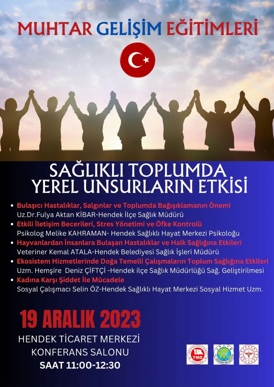 Haber: Hendek’te Muhtar Gelişim Eğitimlerinin İkinci Modülü Gerçekleşecek - Öne Çıkan