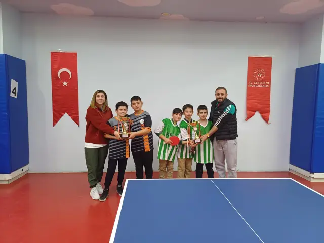 Masa Tenisi Turnuvası tamamlandı