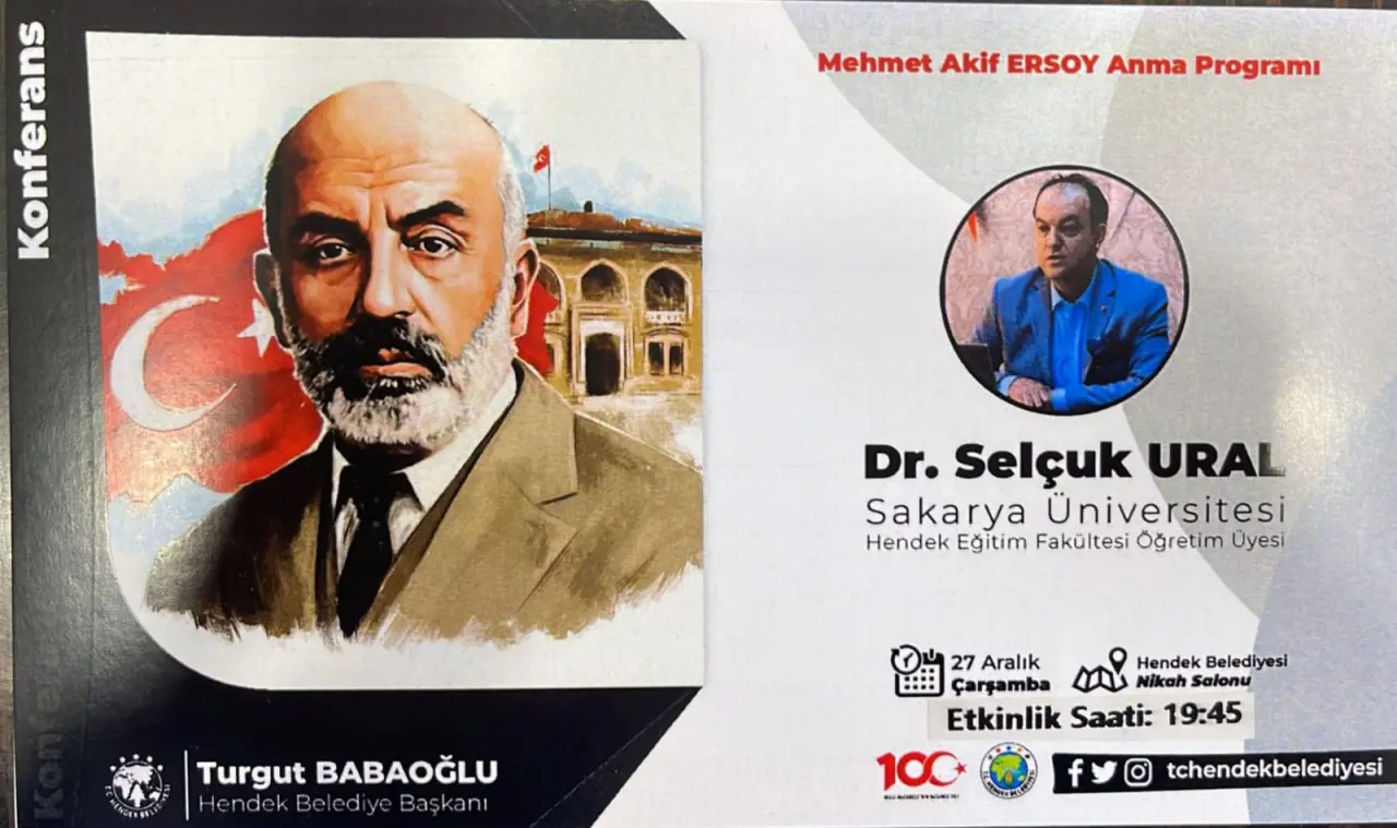 Haber: Mehmet Akif Ersoy'u anma programına davetlisiniz - Öne Çıkan