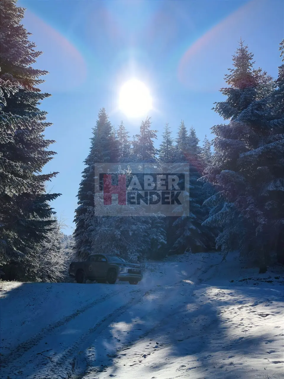 Haber: Dikmen ve Çiğdem Yaylası'ndan kar manzaraları - Galeri-6