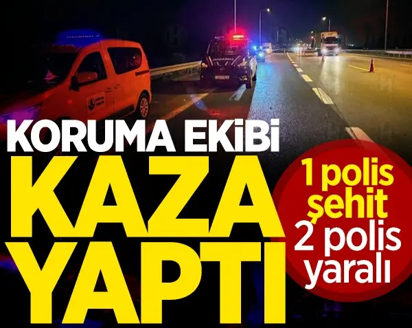 Haber: Kazada bir polis şehit oldu iki Polis yaralı - Öne Çıkan