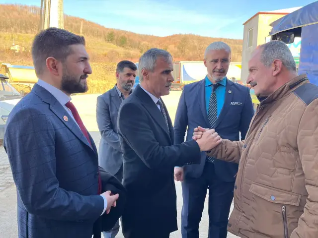 Ayvaz Oto Sanayi Esnaflarını Ziyaret Etti